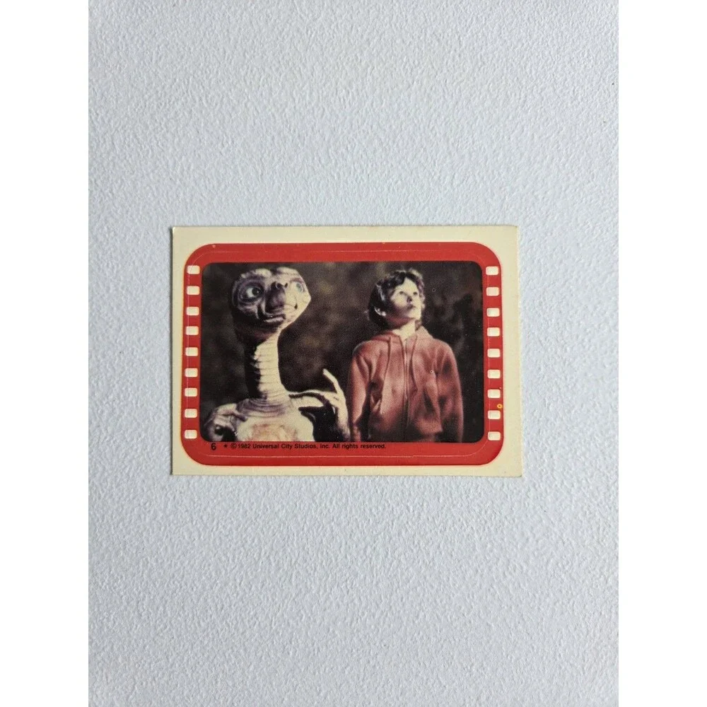 1982 Topps E.T. The Extra-Terrestrial Movie Cards Lot Of 24 Cards Plus Stickers